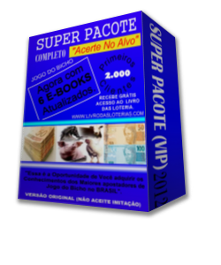 Super Pacote Completo JOGO DO BICHO